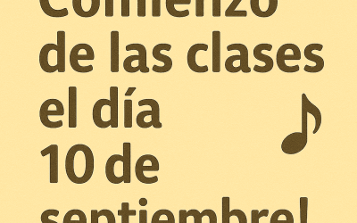 Comienzan las clases